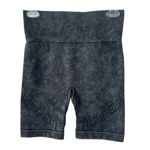 Wildfox Sweat Womens‎ Biker Shorts Seamless High Waist Athleisure Gray S